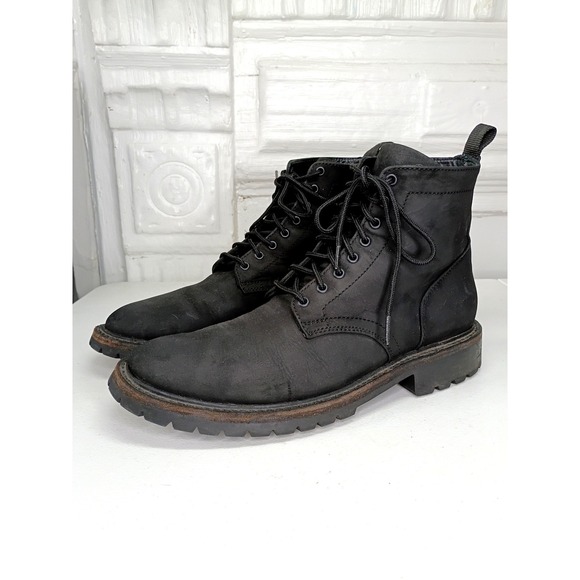 Thursday Boot Company Other - Thursday Boot Co. Hero Men's 12 Black Nubuck Laced Combat Ankle Boots